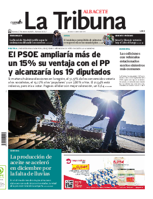 Portada La Tribuna de Albacete