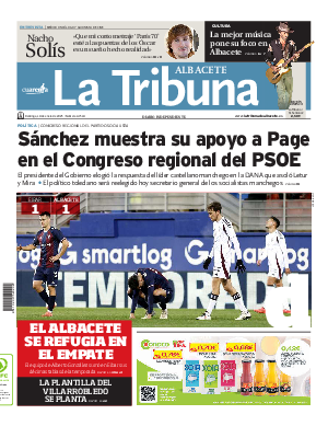 Portada La Tribuna de Albacete