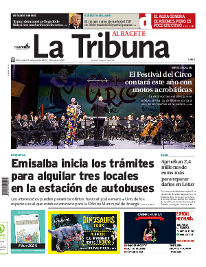 Portada La Tribuna de Albacete