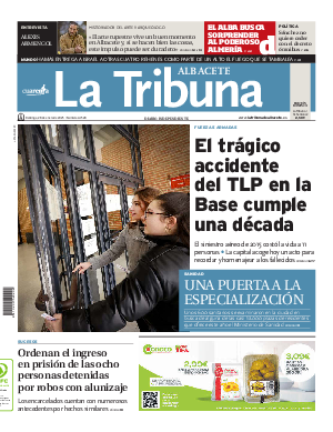 Portada La Tribuna de Albacete