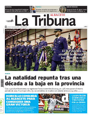 Portada La Tribuna de Albacete