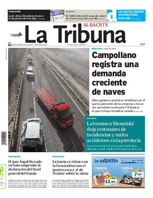 Portada La Tribuna de Albacete