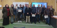 Nicolás Merino y Moisés López asistieron a la clausura.