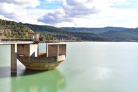 Fotografía de archivo del embalse del Taibilla, situado en Nerpio. 