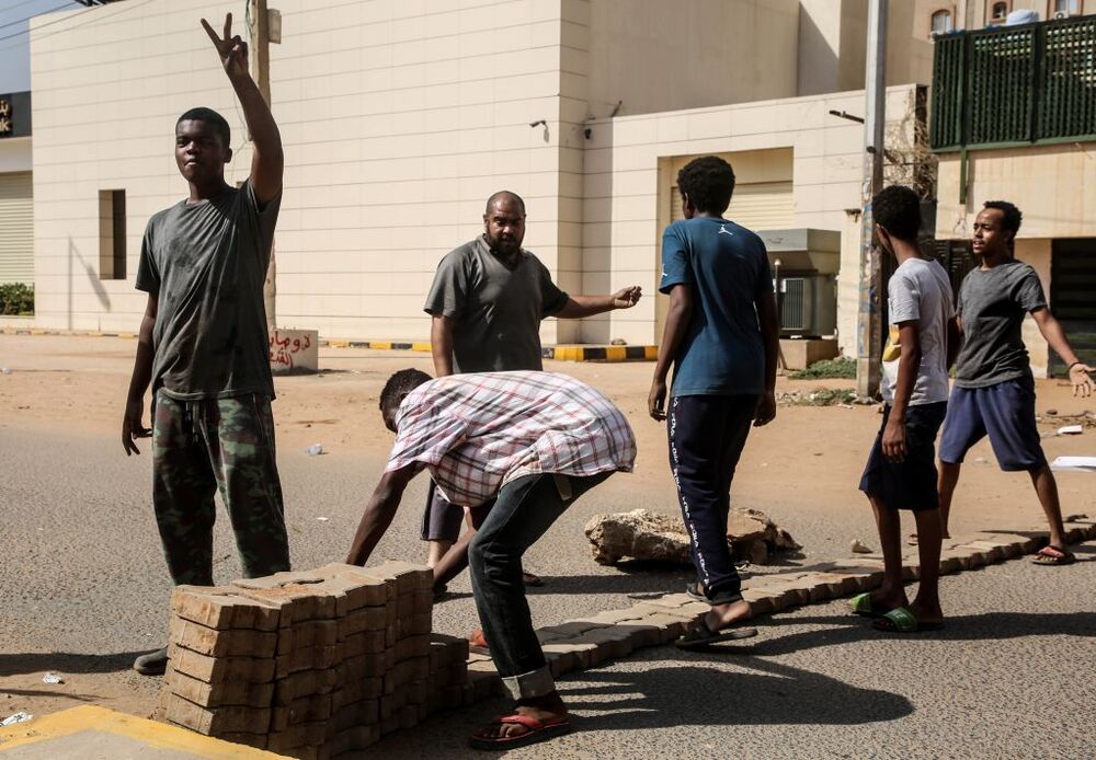 Coup attempt in Sudan  / MOHAMMED ABU OBAID