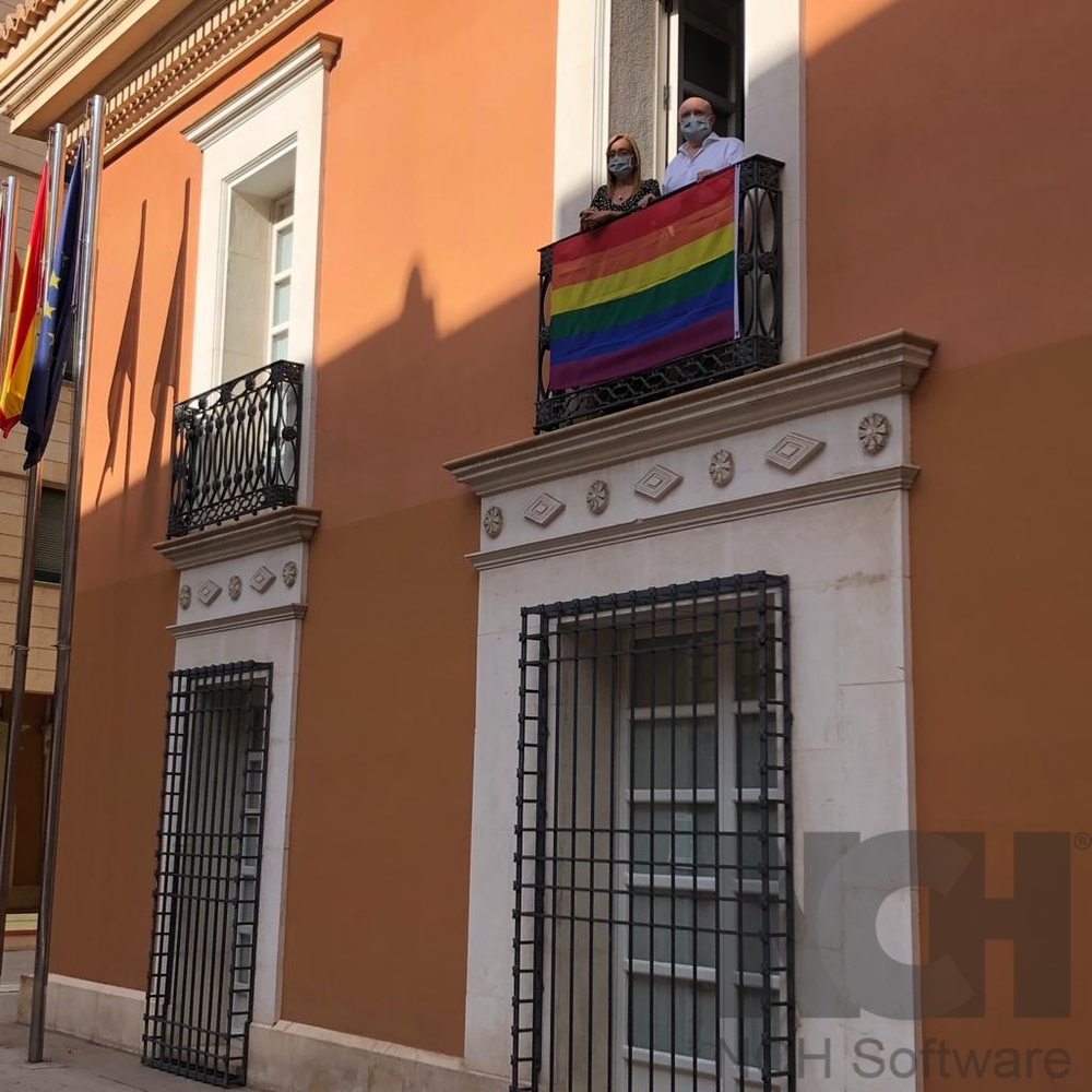 El Parque de Abelardo Sánchez acogió la lectura del manifiesto en el Día del Orgullo LGTBI  / La Tribuna de Albacete