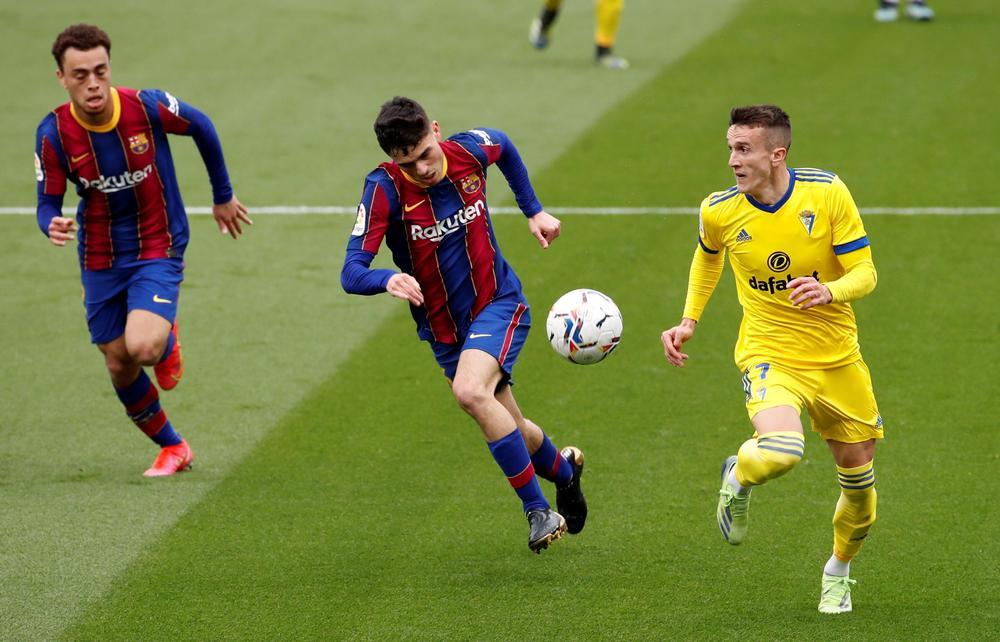 El Barça tropieza ante el Cádiz