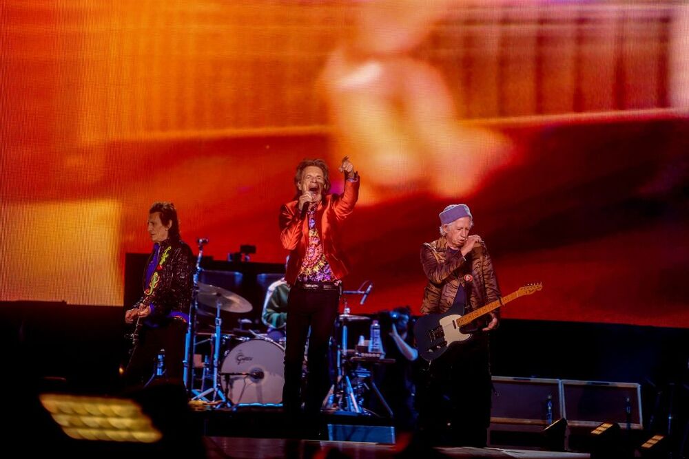 Los Rolling Stones arrancan su gira por Europa con un concierto en el Wanda Metropolitano de Madrid  / RICARDO RUBIO