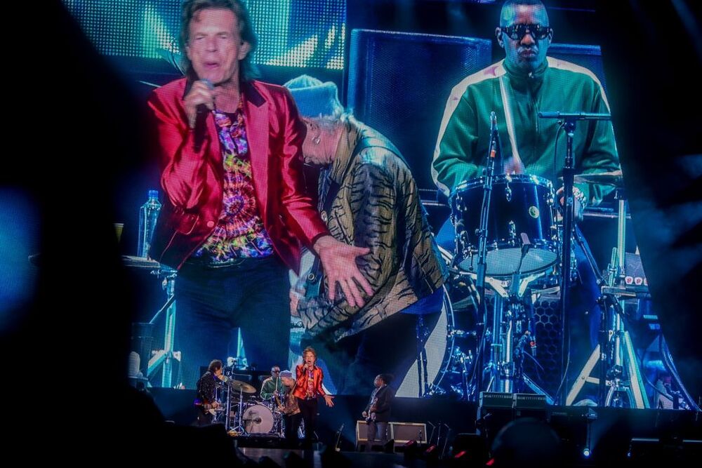 Los Rolling Stones arrancan su gira por Europa con un concierto en el Wanda Metropolitano de Madrid  / RICARDO RUBIO