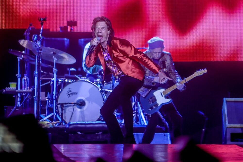 Los Rolling Stones arrancan su gira por Europa con un concierto en el Wanda Metropolitano de Madrid  / RICARDO RUBIO