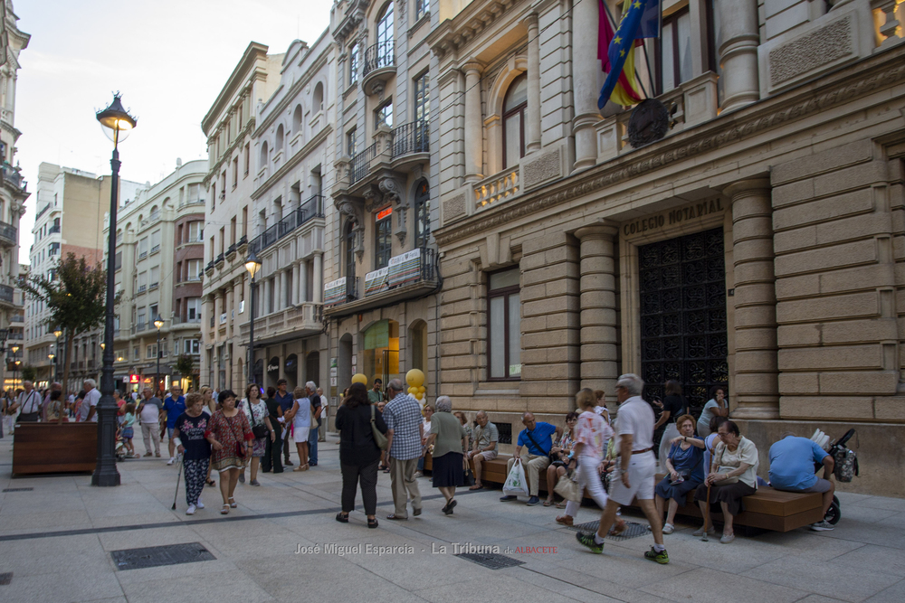 Inauguración de la peatonalización de la calle Ancha  / JOSÉ MIGUEL ESPARCIA