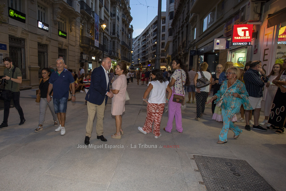 Inauguración de la peatonalización de la calle Ancha  / JOSÉ MIGUEL ESPARCIA