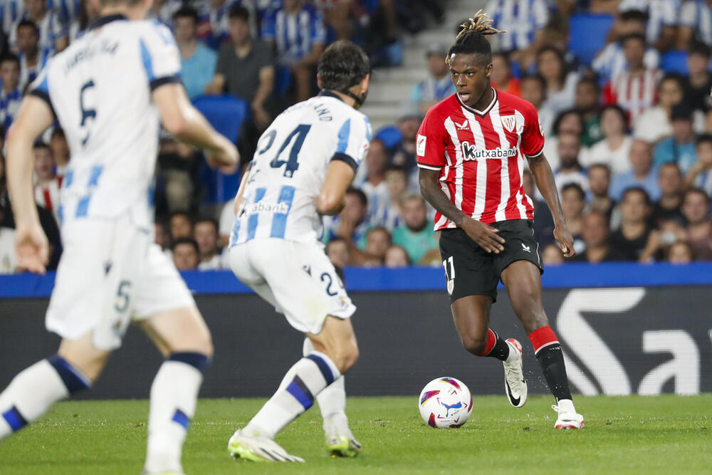 La Real impone su intensidad y golea al Athletic 