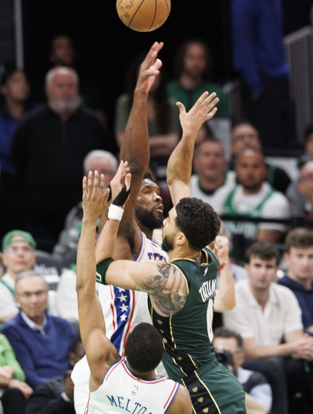 NBA Playoffs - Philadelphia 76ers at Boston Celtics  / CJ GUNTHER