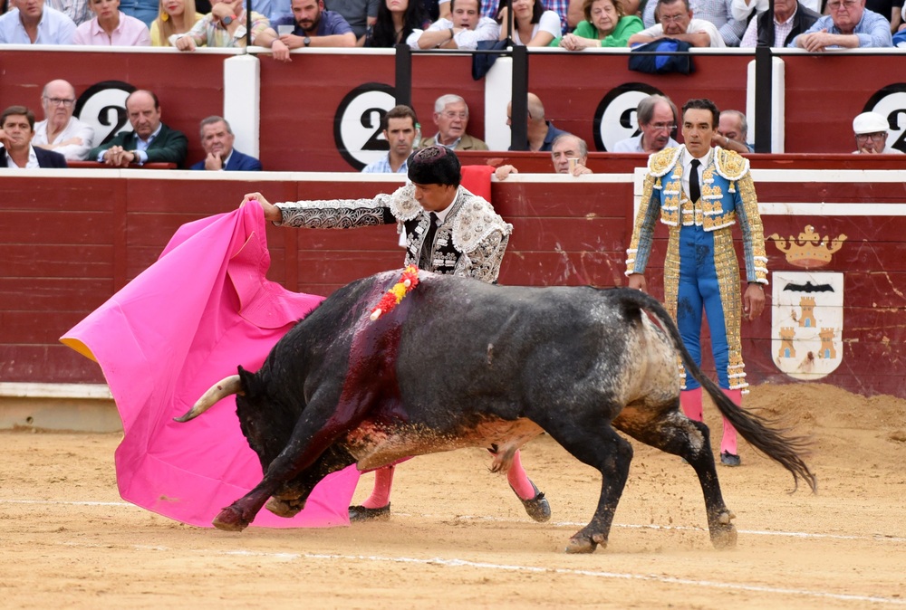 Un momento del festejo  / ALCOLEA