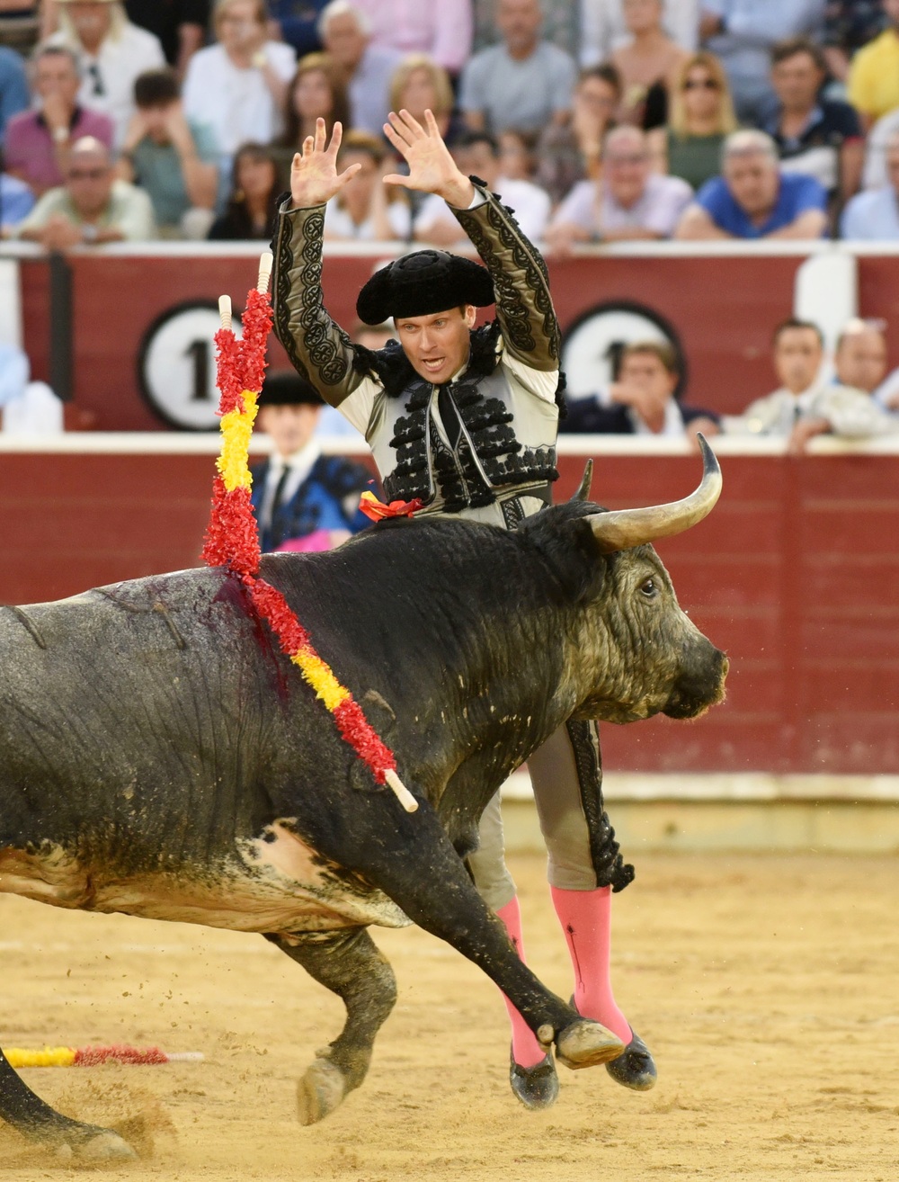 Un momento del festejo  / ALCOLEA