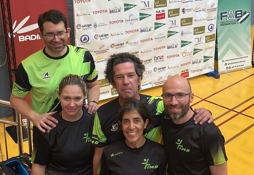 El equipo albacetense que participó en el Campeonato de España.