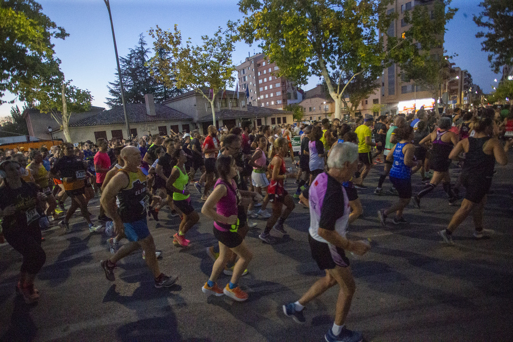 Un momento del 10K Nocturno  / JOSÉ MIGUEL ESPARCIA