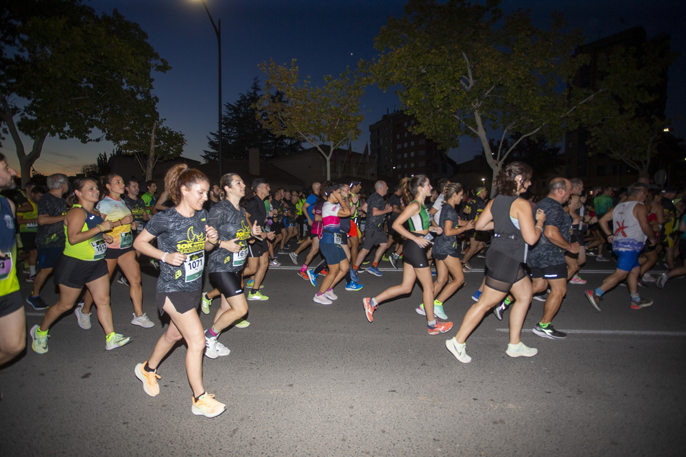 Un momento del 10K Nocturno  / JOSÉ MIGUEL ESPARCIA