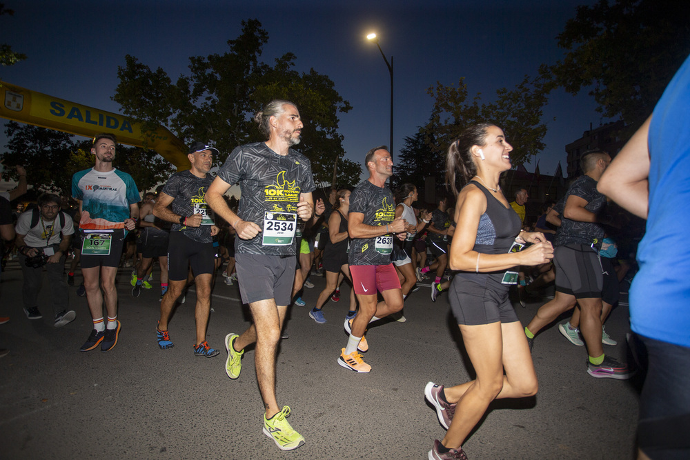 Un momento del 10K Nocturno  / JOSÉ MIGUEL ESPARCIA