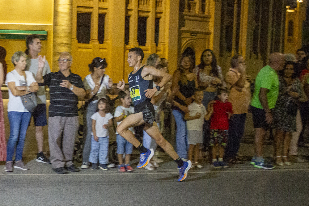 Un momento del 10K Nocturno  / JOSÉ MIGUEL ESPARCIA