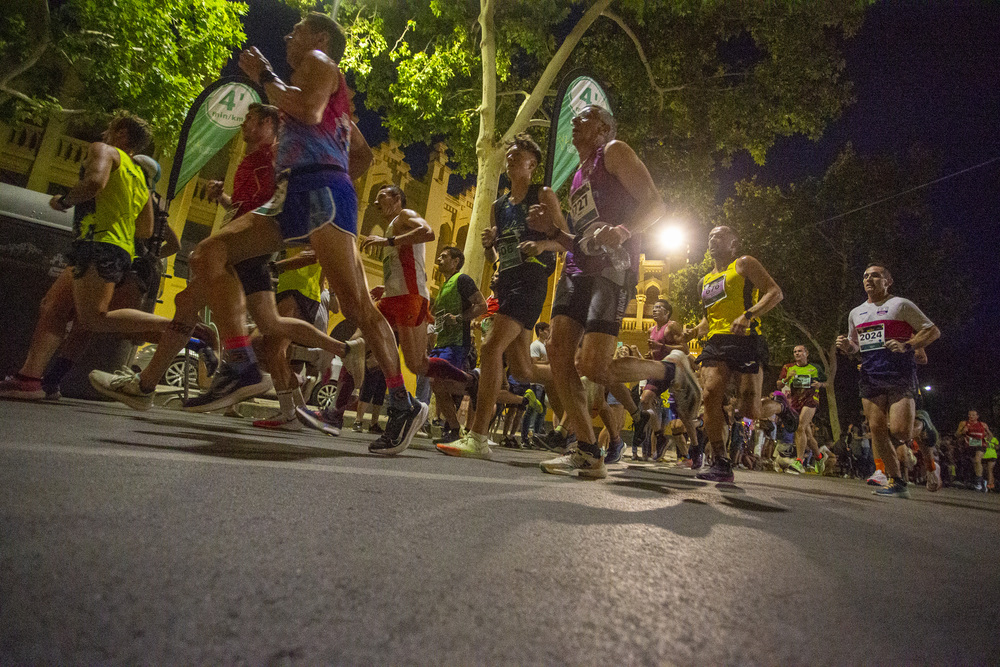 Un momento del 10K Nocturno  / JOSÉ MIGUEL ESPARCIA