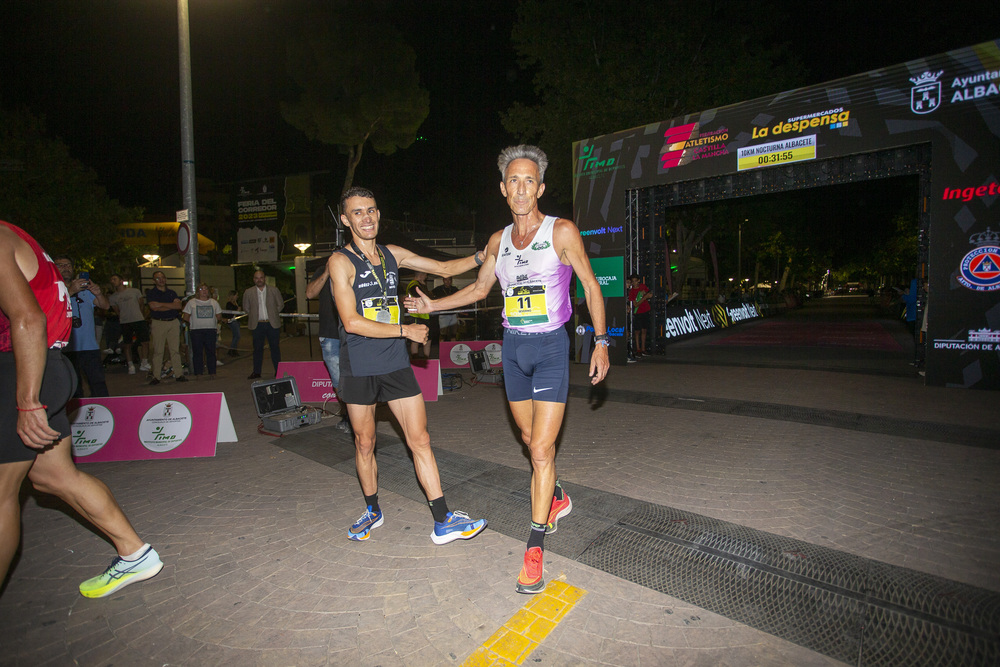 Un momento del 10K Nocturno  / JOSÉ MIGUEL ESPARCIA