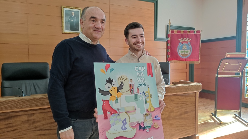 Presentan el cartel del Carnaval de Villarrobledo en Navidad