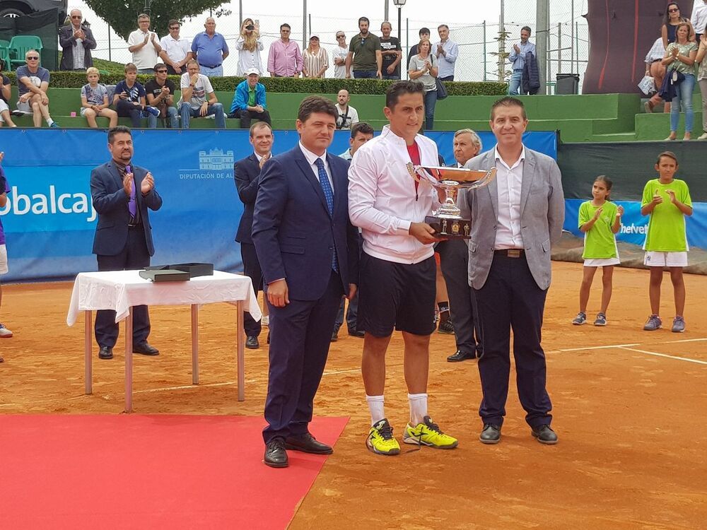 Nicolás Almagro ya ganó el Ciudad ede Albacete.