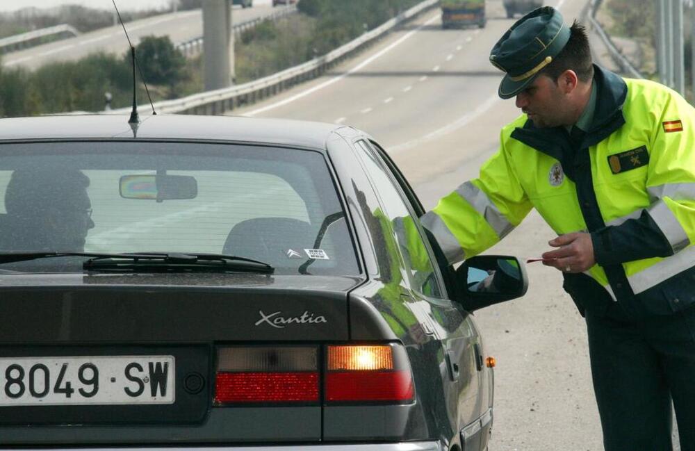 Un control de la Guardia Civil.