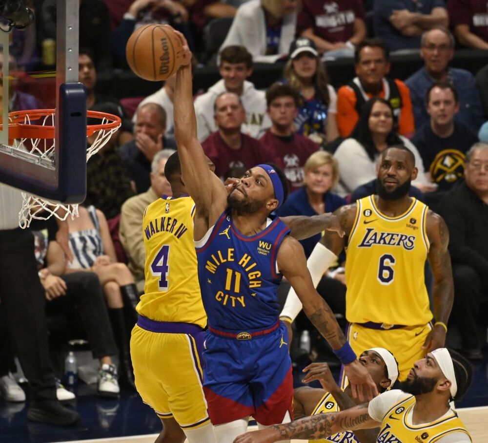 NBA Western Conference Finals - Los Angeles Lakers at Denver Nuggets  / BOB PEARSON