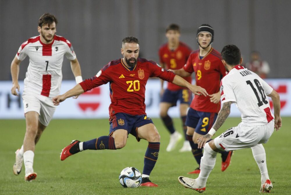 UEFA Euro 2024 Qualifiers - Georgia vs Spain  / DAVID MDZINARISHVILI