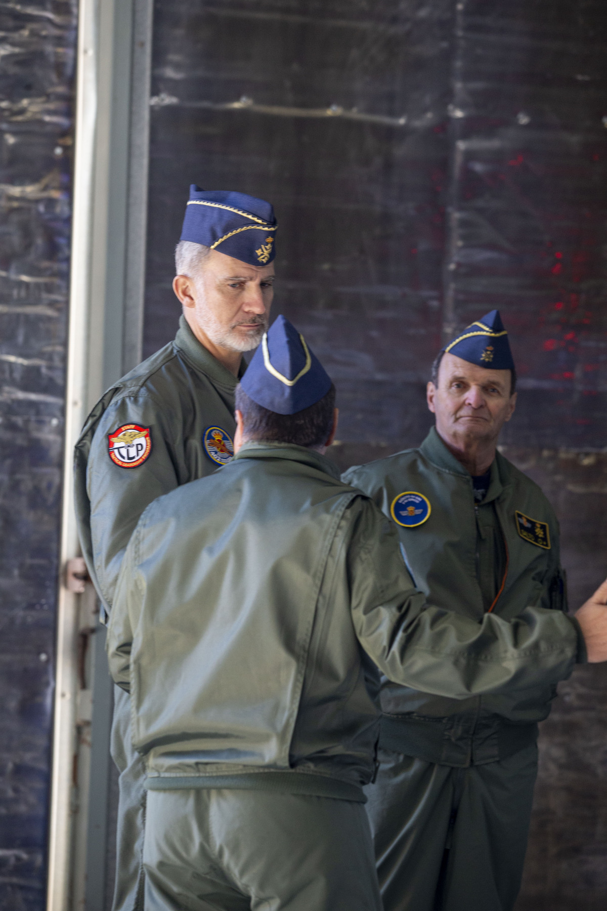 El Rey está ya en la Base Aérea de Albacete  / JOSÉ MIGUEL ESPARCIA