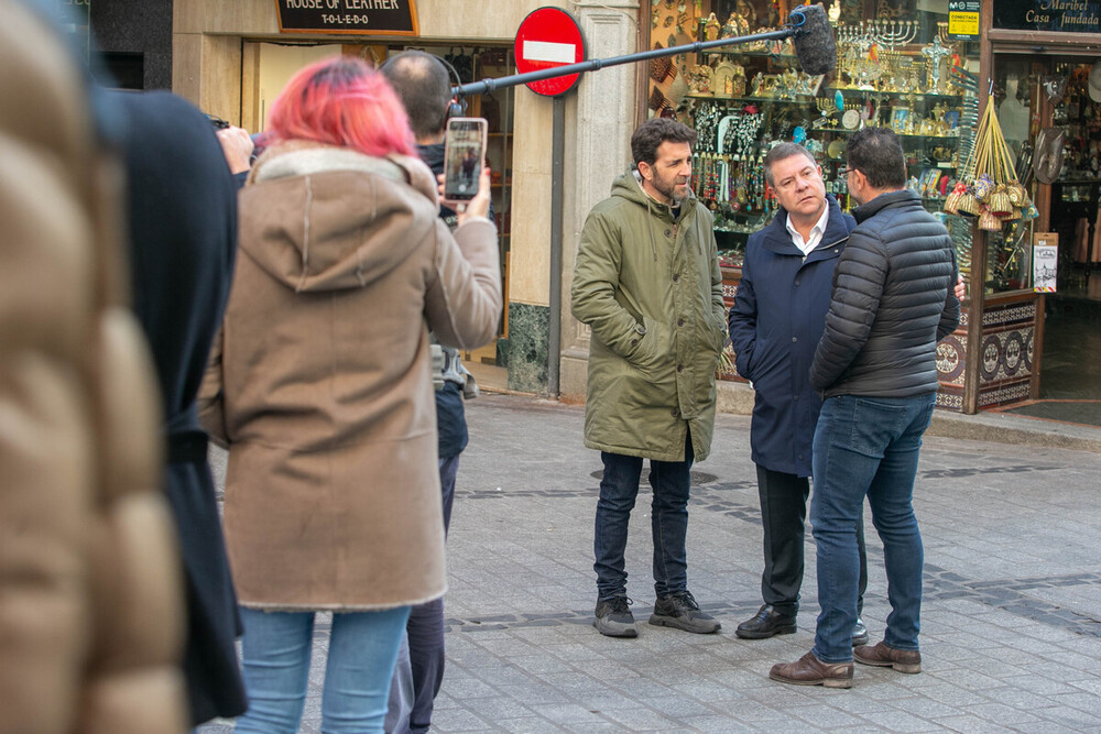 Page con ‘Salvados’ por Toledo hablando de Sánchez