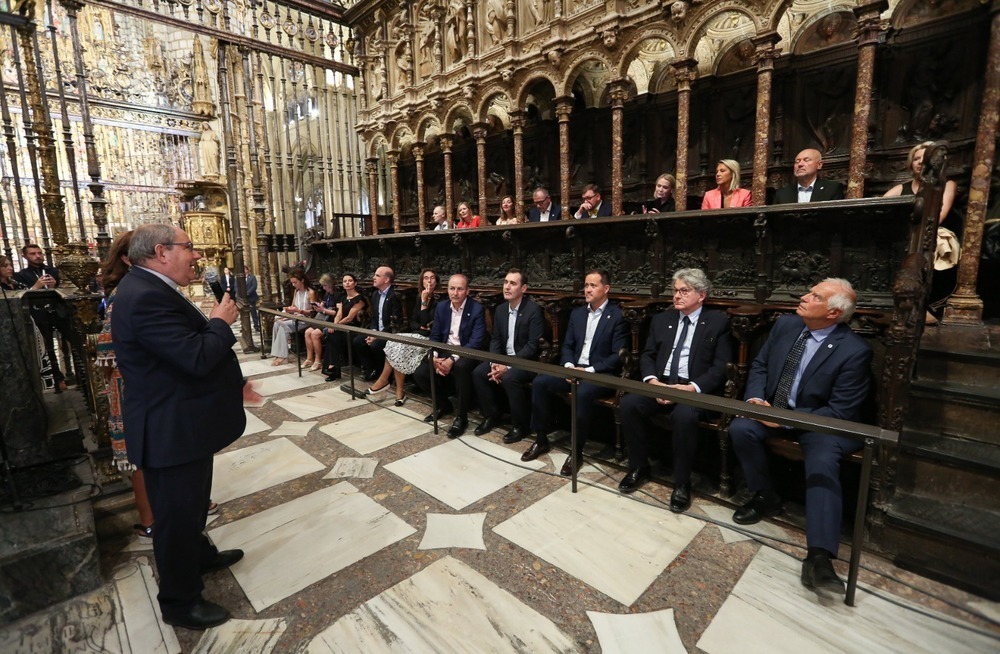 Francotiradores, helicópteros y un concierto en la Catedral