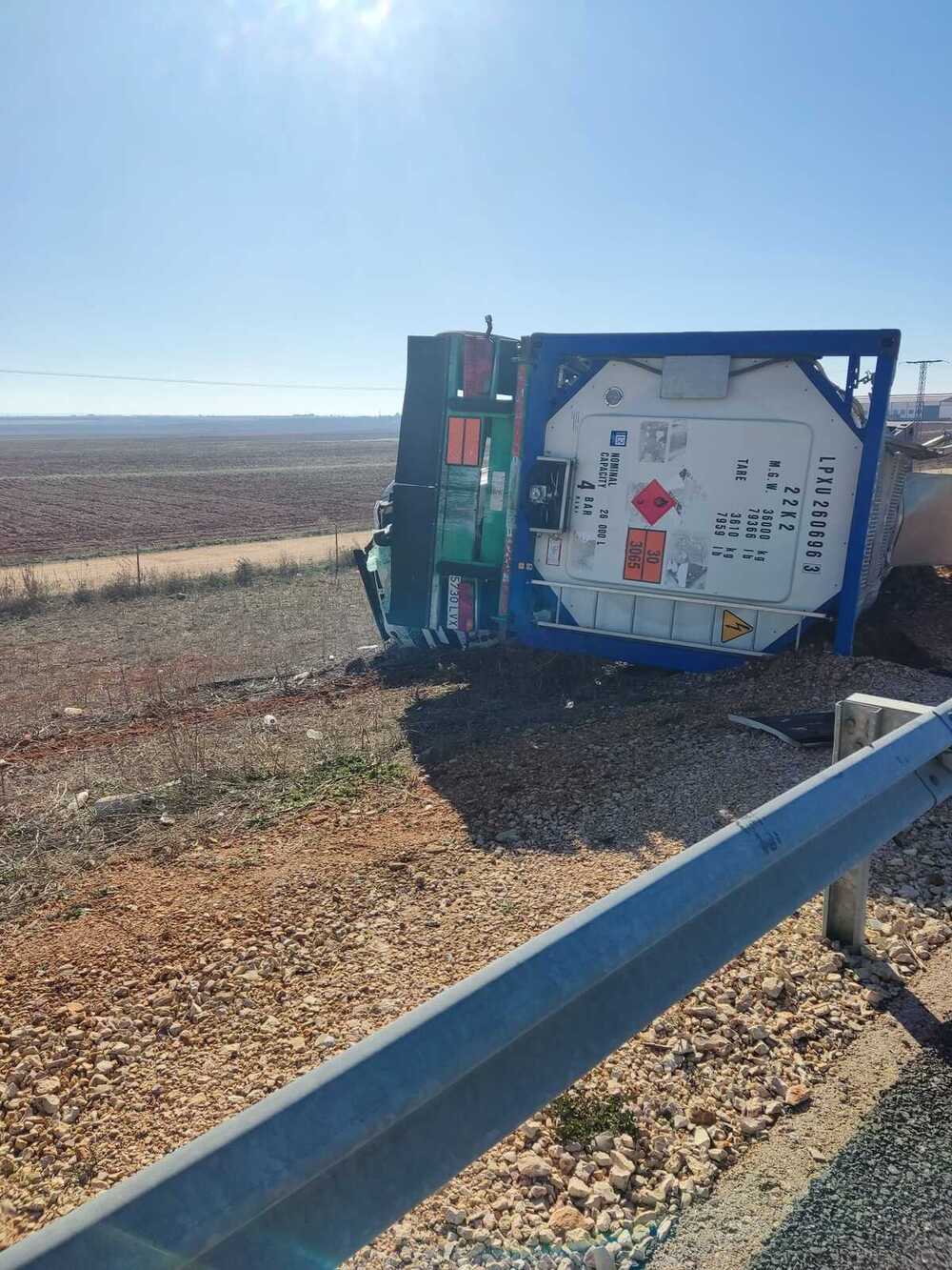 Colisión múltiple y un fallecido en la A-43 por Villarrobledo 