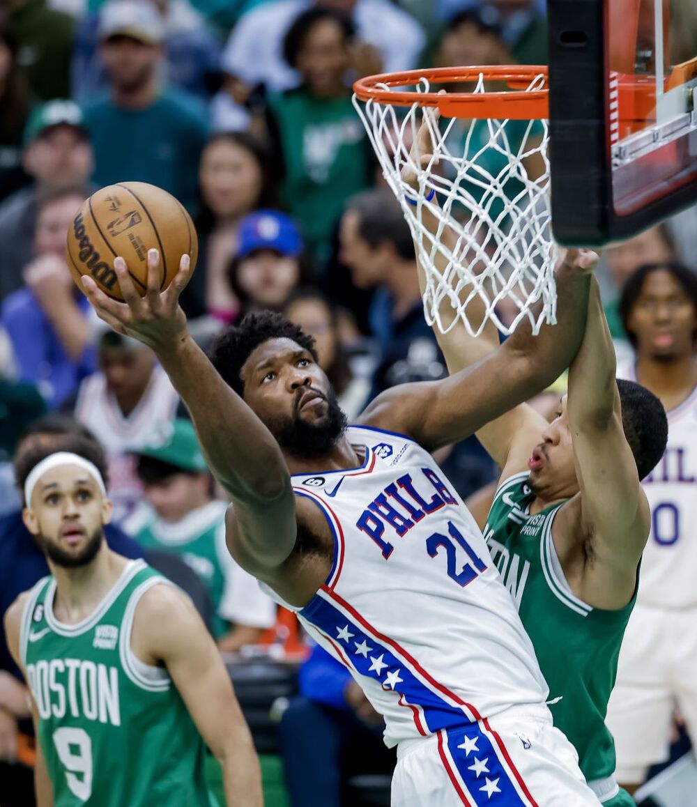 NBA Playoffs - Philadelphia 76ers at Boston Celtics  / CJ GUNTHER