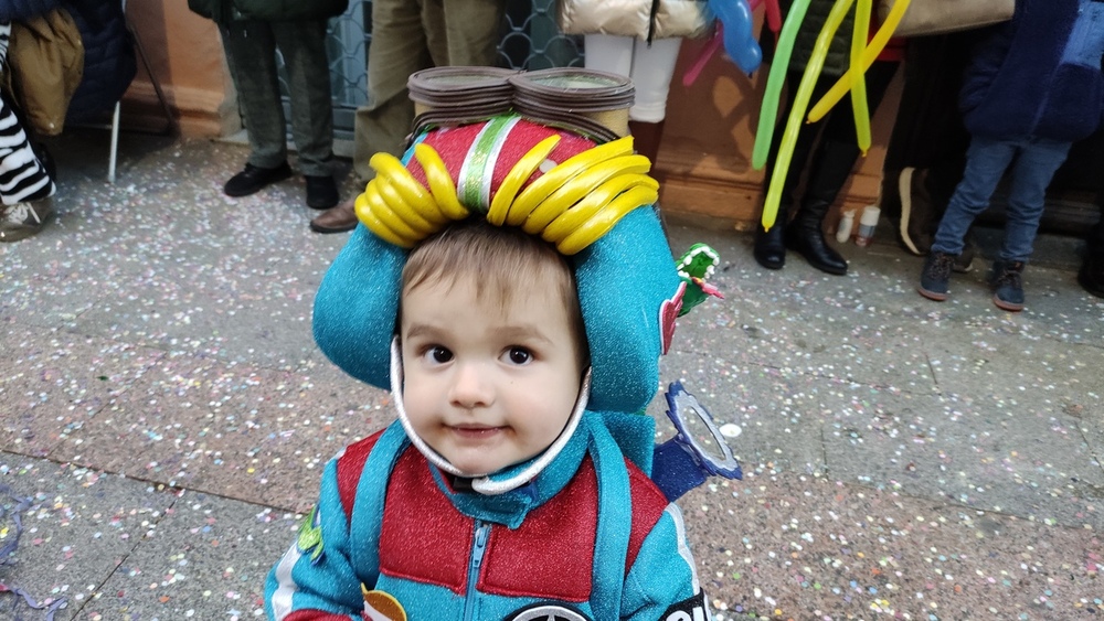 Efusión de alegría en el Gran Desfile Infantil del Carnaval