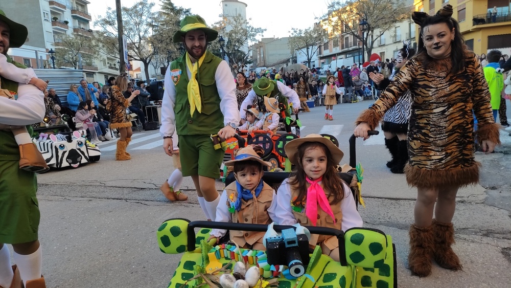 Efusión de alegría en el Gran Desfile Infantil del Carnaval