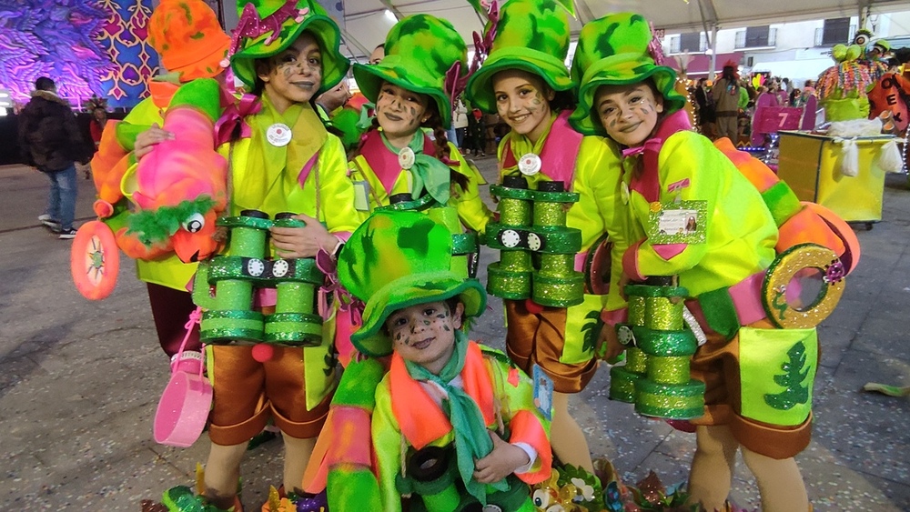 Efusión de alegría en el Gran Desfile Infantil del Carnaval