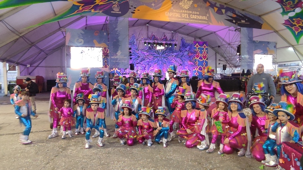 Efusión de alegría en el Gran Desfile Infantil del Carnaval