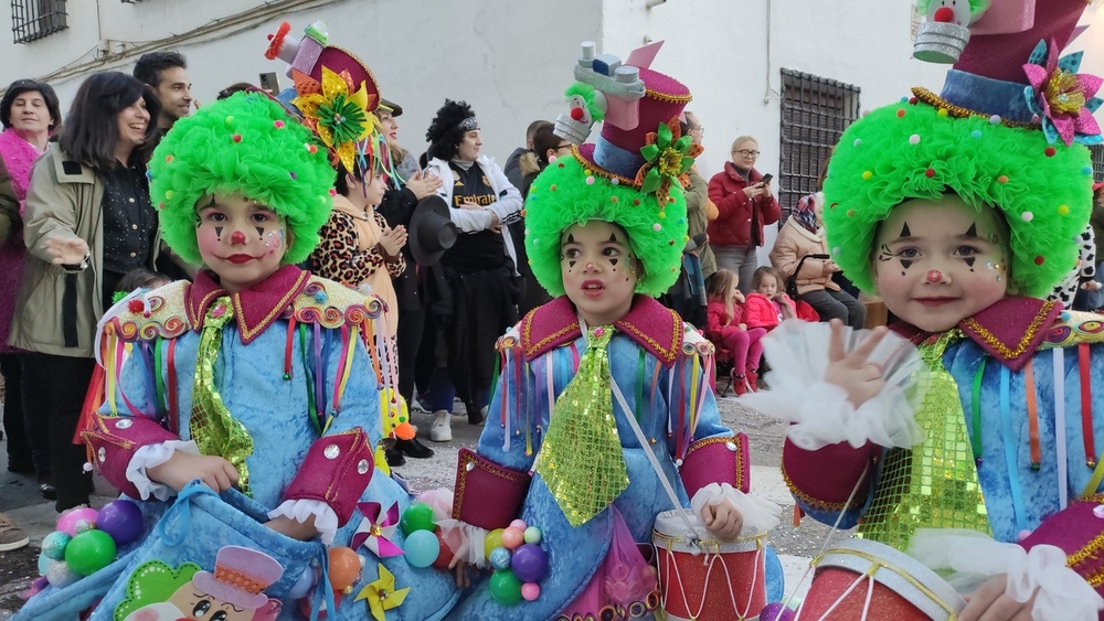 Efusión de alegría en el Gran Desfile Infantil del Carnaval