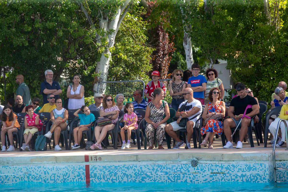 Exhibición de natación sincronizada  / JOSÉ MIGUEL ESPARCIA