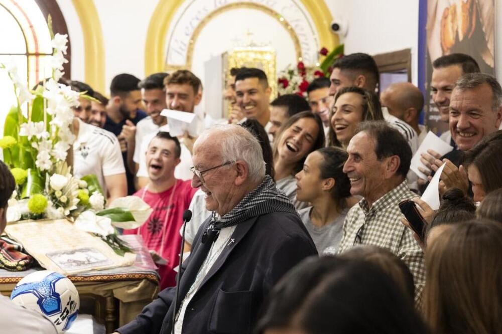 El Albacete Balompié se encomendó a la Virgen