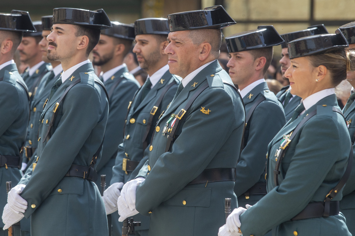 Brillante celebración del Día de la Patrona de la Guardia Civil  / JOSÉ MIGUEL ESPARCIA