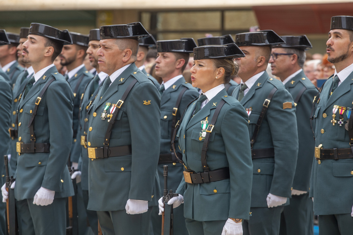 Brillante celebración del Día de la Patrona de la Guardia Civil  / JOSÉ MIGUEL ESPARCIA