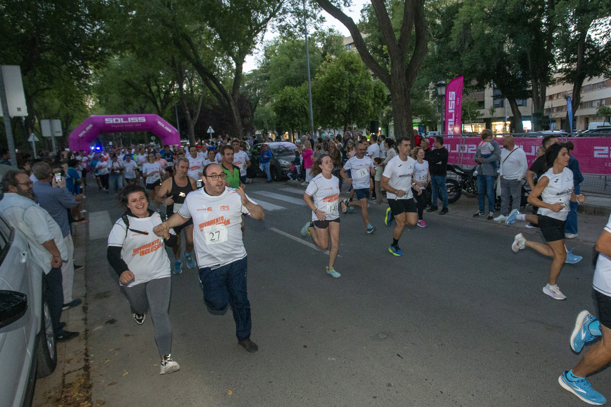 Amiab reivindica la inclusión en su Carrera Nocturna  / JOSÉ MIGUEL ESPARCIA