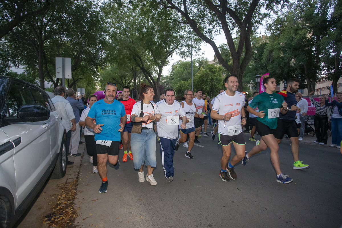 Amiab reivindica la inclusión en su Carrera Nocturna  / JOSÉ MIGUEL ESPARCIA