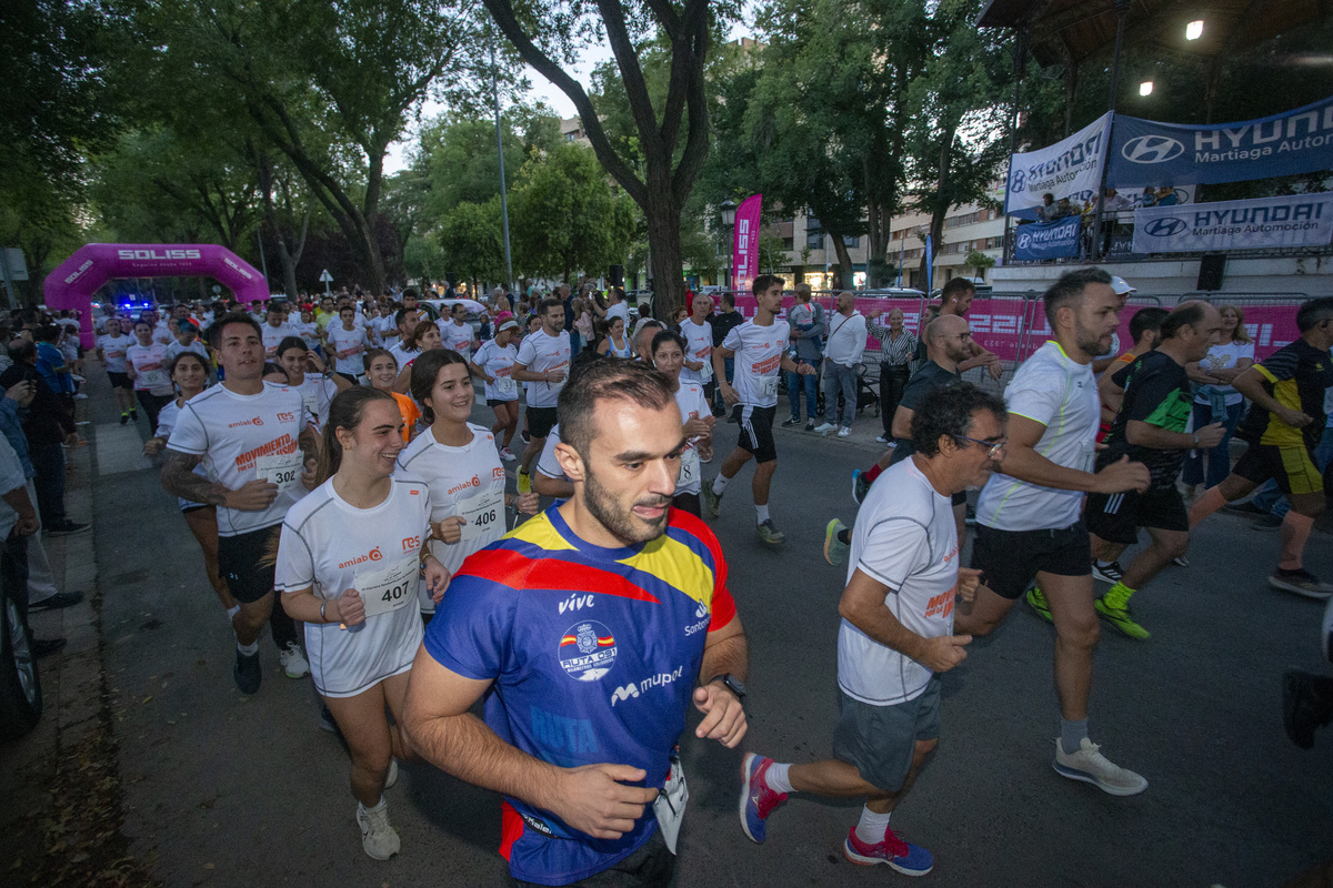 Amiab reivindica la inclusión en su Carrera Nocturna  / JOSÉ MIGUEL ESPARCIA