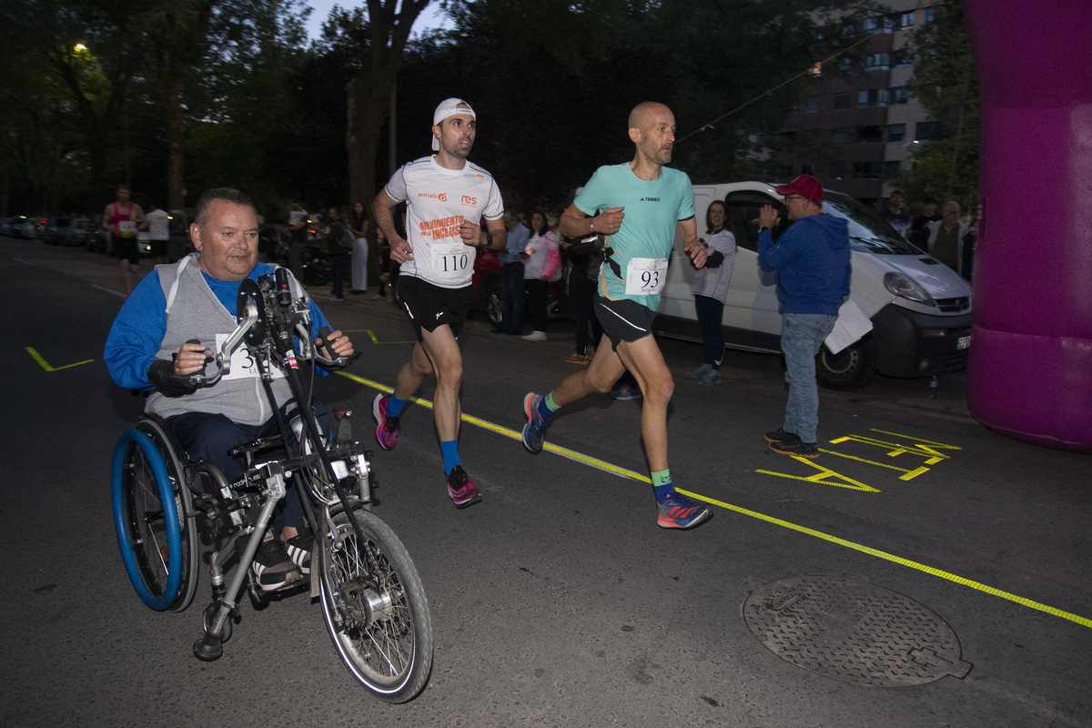 Amiab reivindica la inclusión en su Carrera Nocturna  / JOSÉ MIGUEL ESPARCIA